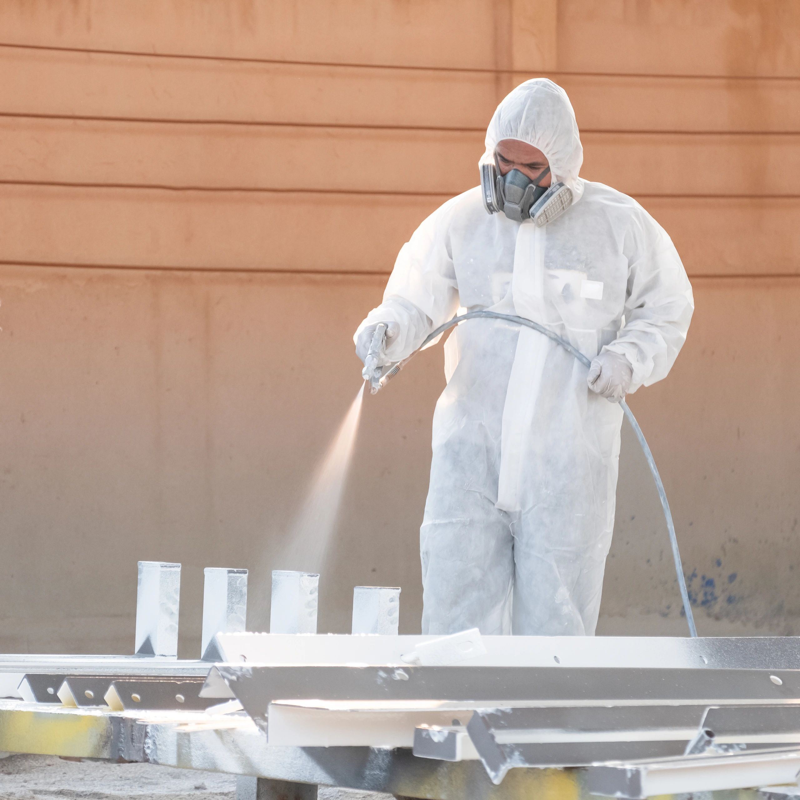 Pressure washing technician